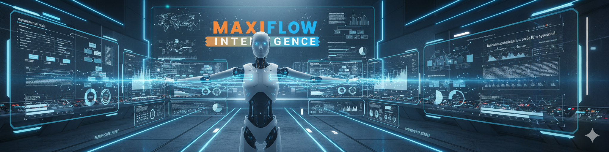 Ilustração de equipe colaborando em automação